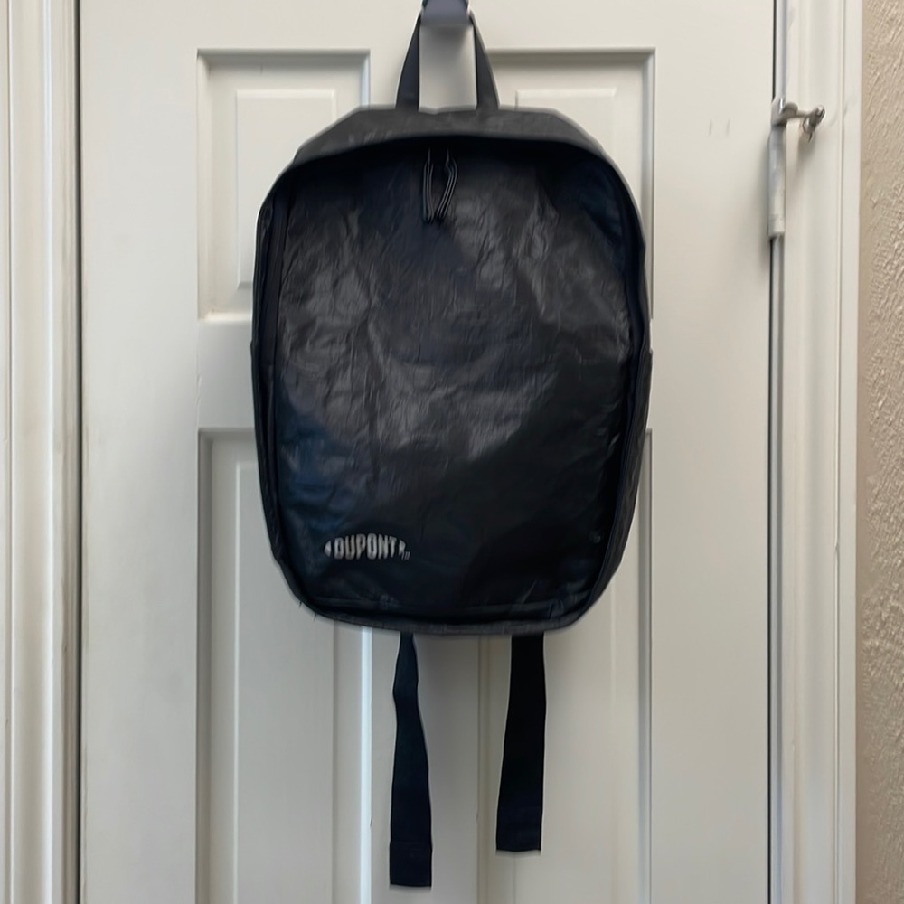 DuPont Tyvek Black Waterproof Backpack Bag Dry Bag Backpack Rare